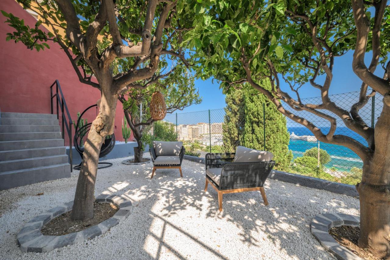 Proche Monaco, Vue Mer, Acces Plage Et Jardin Privatif Saint-Antoine  Ngoại thất bức ảnh