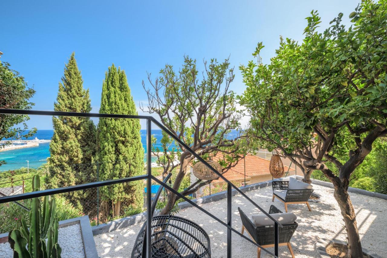 Proche Monaco, Vue Mer, Acces Plage Et Jardin Privatif Saint-Antoine  Ngoại thất bức ảnh