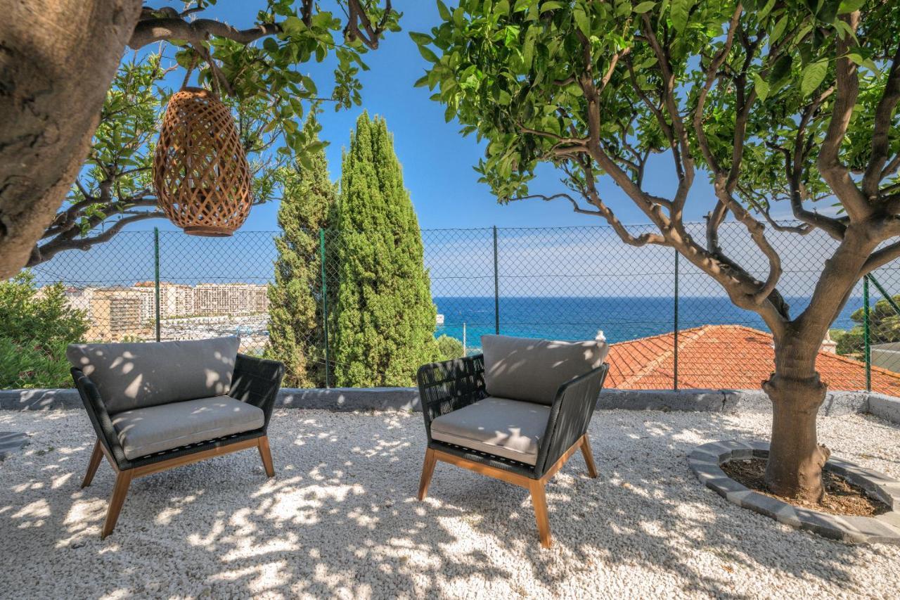 Proche Monaco, Vue Mer, Acces Plage Et Jardin Privatif Saint-Antoine  Ngoại thất bức ảnh