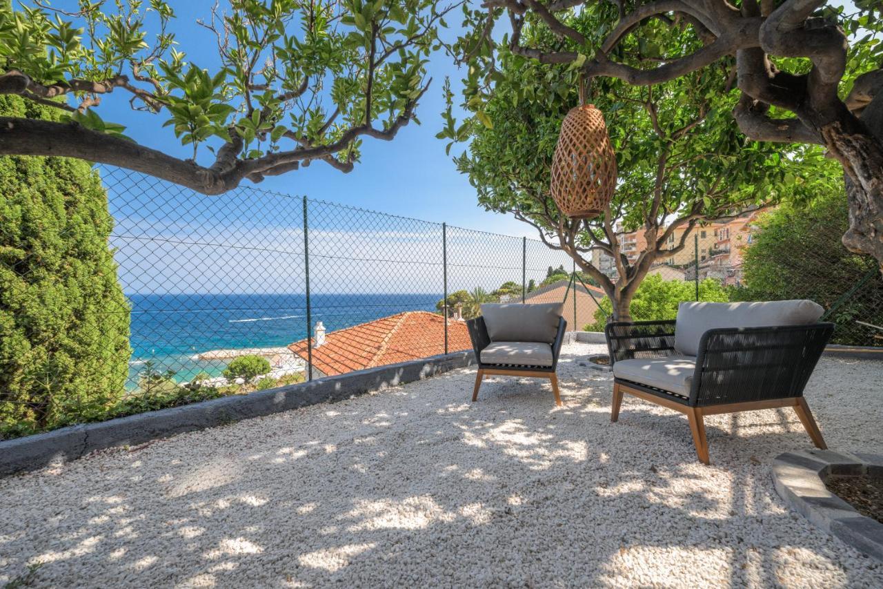 Proche Monaco, Vue Mer, Acces Plage Et Jardin Privatif Saint-Antoine  Ngoại thất bức ảnh